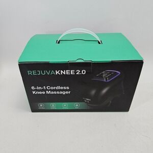 Rejuva Knee 2.0 Cordless 6-in-1 Knee Massager RejuvaKnee Heat Red Light Vibrate